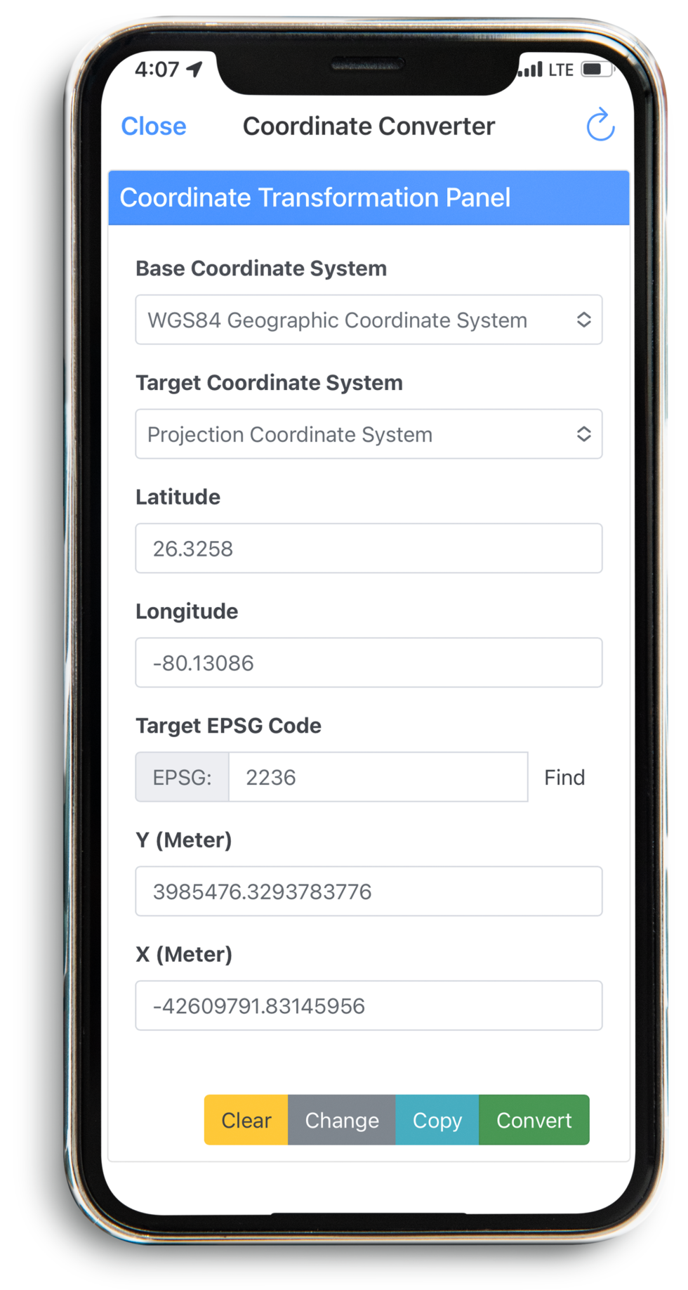 Coordinate Converter Geo Data Collector   18 980x1836 